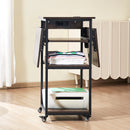 VEVOR 4 līmeņu pārvietojams siltumspiedes galds ar uzlādes staciju