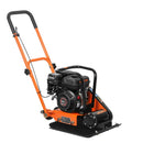 VEVOR vibroplate ar 6,5 ZS 196 cm³ benzīna dzinēju, 5600 vibrācijas/min, 10,5 kN blietēšanas spēks, 51 × 37 cm plāksne, augsnes blietētājs bruģim, asfaltam, pamatiem un gruntij
