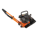 VEVOR vibroplate ar 6,5 ZS 196 cm³ benzīna dzinēju, 5600 vibrācijas/min, 10,5 kN blietēšanas spēks, 51 × 37 cm plāksne, augsnes blietētājs bruģim, asfaltam, pamatiem un gruntij