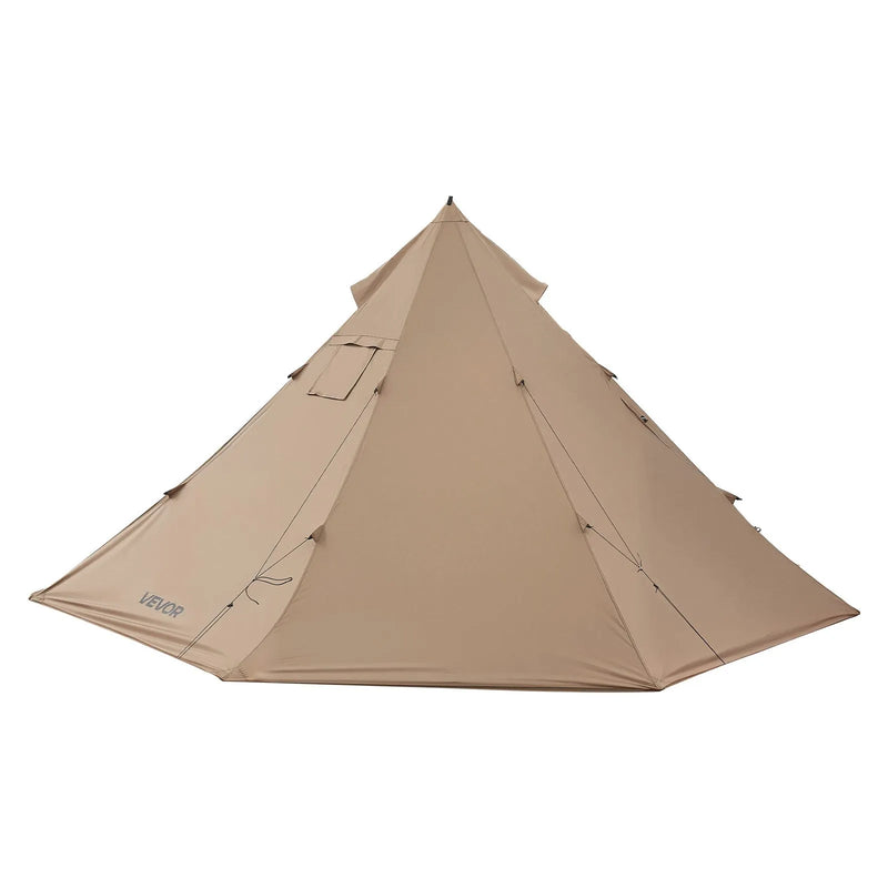 Telts ar krāsns izvadu 4 personām – kempinga tipa tipiju telts ar iekšējo telti, sniega aizsargmali un vieglu uzstādīšanu. Piemērota ziemas kempingam, makšķerēšanai un pārgājieniem. Ūdensnecaurlaidīga, četru sezonu lietošanai paredzēta pārnēsājama telts.