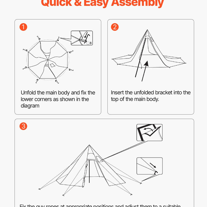 Ziemas tipija telts 4 personām ar krāsns pieslēgumu, ūdensnecaurlaidīga pārnēsājama kokvilnas auduma 4 sezonu telts pārgājieniem, makšķerēšanai un kempingam, izmērs M