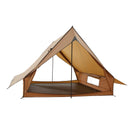 Kempinga telts 2 personām ar plīts izvadu un stieņiem, ūdensnecaurlaidīga ziemas telts ar ugunsdrošu grīdas paklāju, pārnēsājama četru sezonu telts pārgājieniem, makšķerēšanai, medībām un ceļošanai