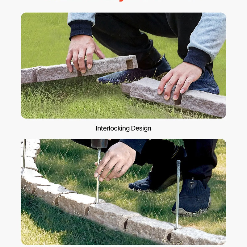 Akmens imitācijas apmale 1174 × 56 мм, izturīga pret izbalēšanu