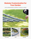 Akmens imitācijas apmale 1174 × 56 мм dārza un zāliena norobežošanai gar celiņu