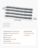 Akmens imitācijas apmale 1174 × 56 мм dārza un zāliena norobežošanai gar celiņu