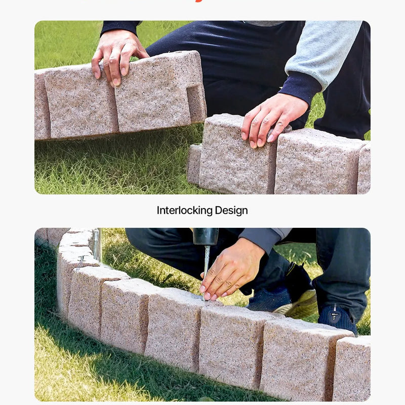 Akmens imitācijas apmale 1188 × 99 мм, izturīga pret izbalēšanu