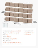 Akmens imitācijas apmale 1188 × 99 мм, izturīga pret izbalēšanu