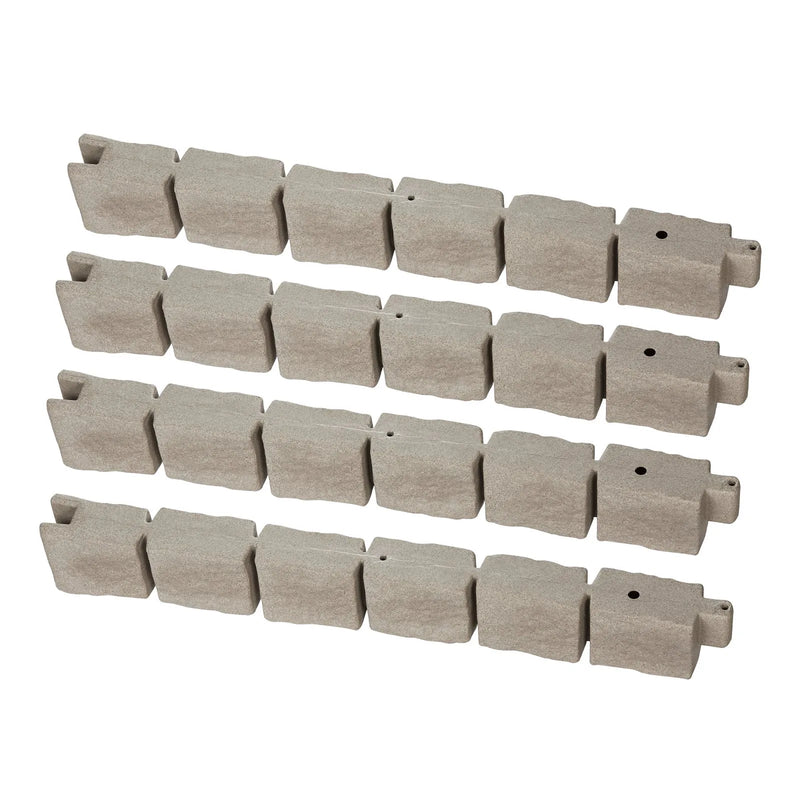 Akmens imitācijas apmale 1188 × 99 мм, izturīga pret izbalēšanu