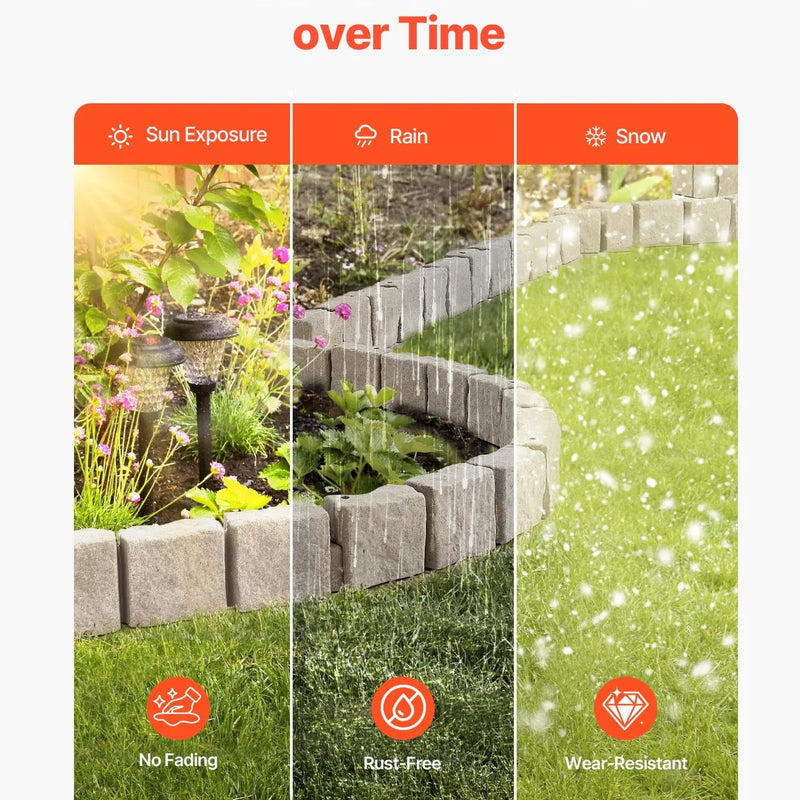 Akmens imitācijas apmale 1188 × 99 мм, izturīga pret izbalēšanu