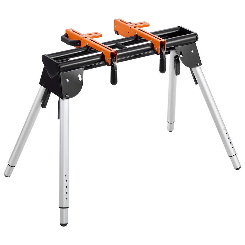 VEVOR Leņķzāģa Statīvs, 330 kg Celtspēja, Tērauda, Augstums Regulējams 74–83,5 cm
