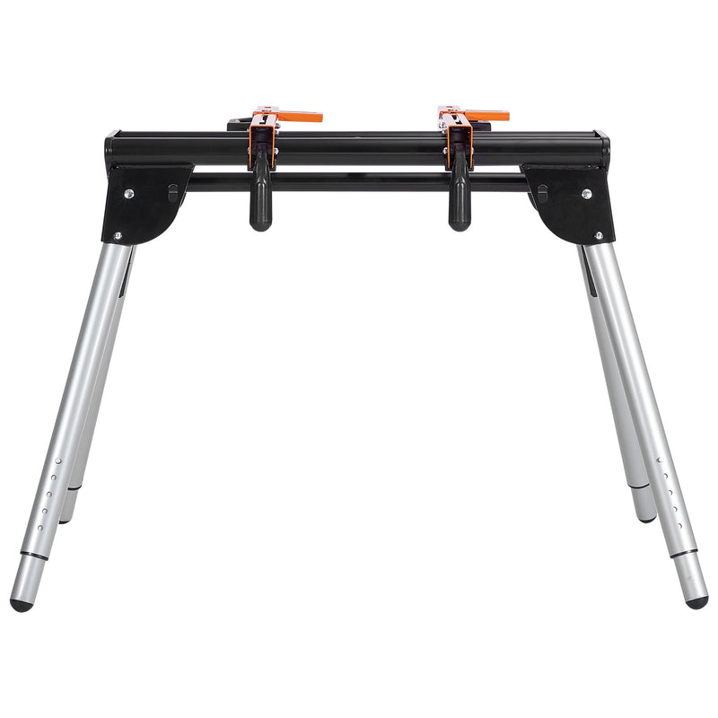 VEVOR Leņķzāģa Statīvs, 330 kg Celtspēja, Tērauda, Augstums Regulējams 74–83,5 cm