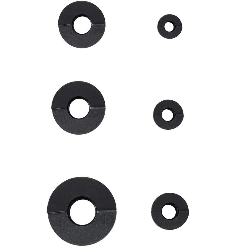VEVOR 10 t hidrauliskais perforatora (knockout) komplekts, cauruļu caurumu griezēju komplekts 12,7–50,8 mm, 6 daļu KO instrumentu komplekts lokšņu metālam, alumīnijam, misiņam, nerūsējošajam tēraudam, stiklašķiedrai un plastmasai