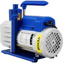VEVOR vakuuma kamera ar vakuuma sūkni 18,9 l, 5 CFM (142 l/min), 1/3 ZS, vienpakāpes komplekts