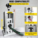 VEVOR Kabeļu izolācijas noņēmējs, 1,5-40 mm, elektriskais ar urbi, manuāls vara izolācijas noņēmējs ar termiski apstrādātu tērauda asmeni, izturīgs, kompakts un pārnēsājams kabeļu pārstrādei