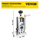 VEVOR Kabeļu izolācijas noņēmējs, 1,5-40 mm, elektriskais ar urbi, manuāls vara izolācijas noņēmējs ar termiski apstrādātu tērauda asmeni, izturīgs, kompakts un pārnēsājams kabeļu pārstrādei