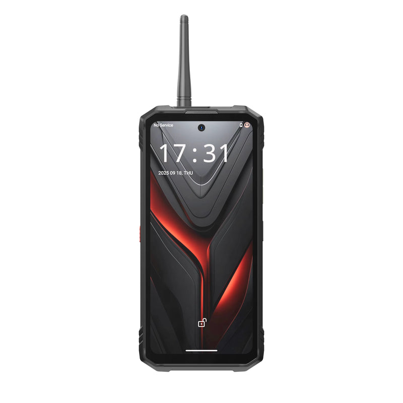 Pieejams no 17.septembra_HOTWAV Hyper 8 Ultra — Robusts 5G Viedtālrunis ar Tālas Distances Radiostaciju (Walkie-Talkie), 125dB Skaļrunis, 12000mAh, 108MP, 12GB+512GB