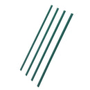 Metāla sieta žoga privātuma lameles ar dubulto sienu un malām, 122 cm augstam žogam