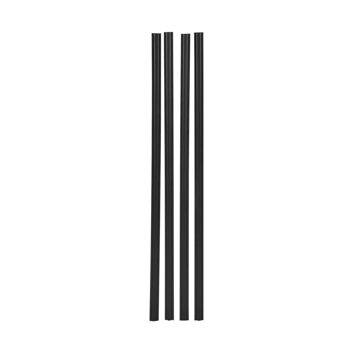 Metal mesh fence privacy slats with double wall and edges, for 183 cm high fence