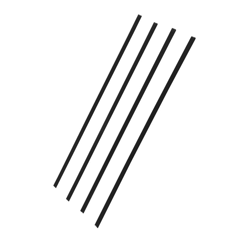 Metāla sieta žoga privātuma lameles ar dubulto sienu, 183 cm augstam žogam, ar apakšējo fiksāciju