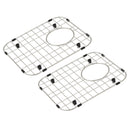 VEVOR izlietnes aizsargrežģis 2 gab., 33,8 × 29,5 cm nerūsējošā tērauda izlietnes restes, aizmugures notekudeņu aizsargrežģi ar R50 stūra rādiusu, универсальные капли статива виртувей