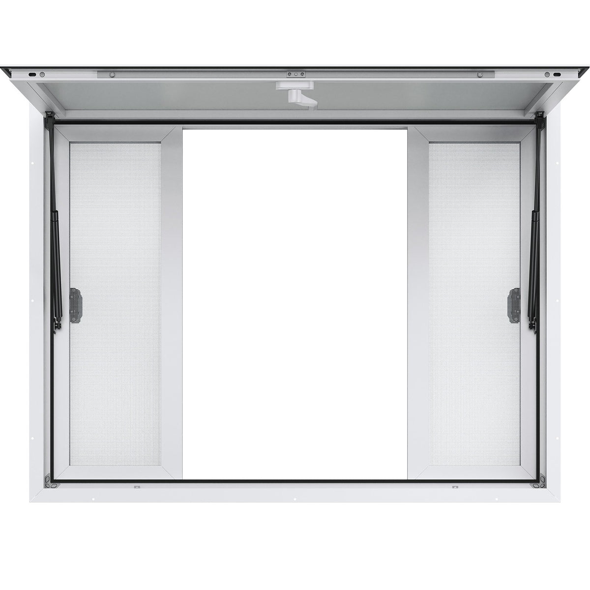 VEVOR Service Window Opening 122 × 91.4 cm, Pass-Through Trade Window for Food Truck