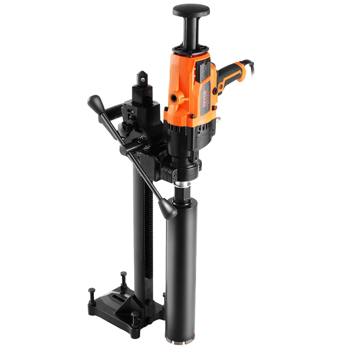 VEVOR Core Drill with Hand Guide and Stand, 20–180 mm Bore Diameter, 2600 W