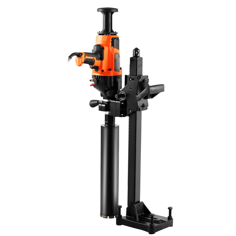 VEVOR urbjmašīna ar kodolurbšanas funkciju, 20–180 mm urbumu diametrs, 2600 W, ar rokas vadību un statīvu