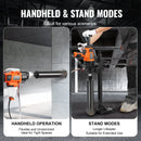 VEVOR urbjmašīna ar kodolurbšanas funkciju, 20–180 mm urbumu diametrs, 2600 W, ar rokas vadību un statīvu