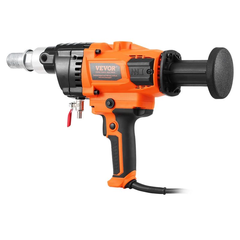 VEVOR serdes urbjmašīna, urbšanas diametrs 20–160 mm, 2000 W rokas serdes urbšanas iekārta arī maisīšanai betonam, ķieģelim un citiem mūra materiāliem