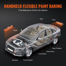 VEVOR 1000W rokas infrasarkanā krāsas žāvēšanas lampa ir augstas veiktspējas ierīce, kas paredzēta ātrai un efektīvai automašīnu virsbūves krāsojuma, gruntējuma un citu pārklājumu žāvēšanai.