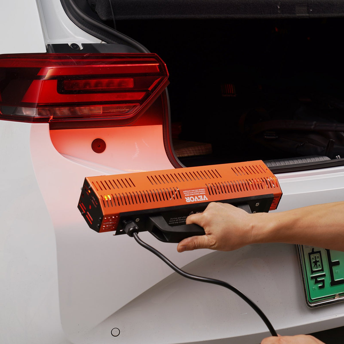 VEVOR Handheld Infrared Drying Lamp, 1000 W, with Automatic Heating, Drying Area 0.23 m², for Painting and Repair Work, Body and Engine Drying