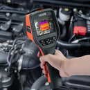 VEVOR termokamera, 256 × 192 IR izšķirtspēja, rokas infrasarkanā attēlveidošanas kamera ar 2 MP vizuālo kameru, 25 Hz atsvaidzes intensitāte, 8,9 cm skārienekrāns, temperatūras diapazons -20 °C līdz 550 °C, WiFi atbalsts