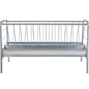 VEVOR 2-in-1 graudu un siena barotava, 303 l ietilpība, 150 cm garums, dziļā barošanas vanna, smagā tērauda barotava kazām un aitā