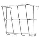 VEVOR sienas stiprināma smagā tērauda siena barotava, 70 l ietilpība, 62 cm garums, daudzpusīga barošanas reste kazām un aitām iekštelpām un āra vidē