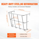 VEVOR sienas stiprināma smagā tērauda siena barotava, 70 l ietilpība, 62 cm garums, daudzpusīga barošanas reste kazām un aitām iekštelpām un āra vidē