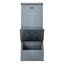 VEVOR cūku barotājs ar 77 L ietilpību, vienas durvju tērauda barotava sivēniem un cūkām līdz 5 galvām, daudzfunkcionāla āra sile