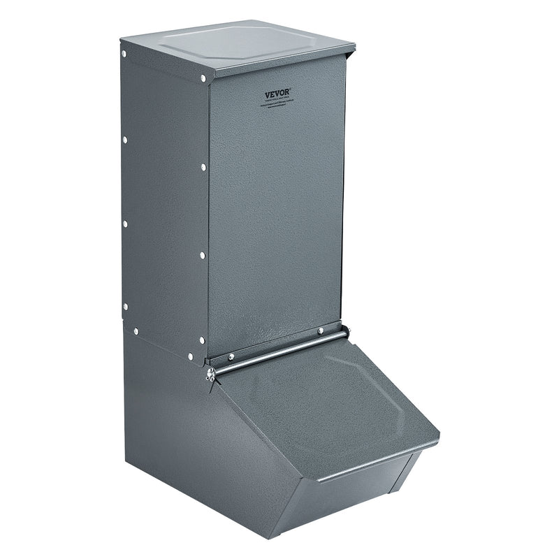 VEVOR cūku barotājs ar 77 L ietilpību, vienas durvju tērauda barotava sivēniem un cūkām līdz 5 galvām, daudzfunkcionāla āra sile