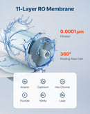 VEVOR Системы обратного осмоса с дополнительными фильтрами SS-006 с защитными фильтрами