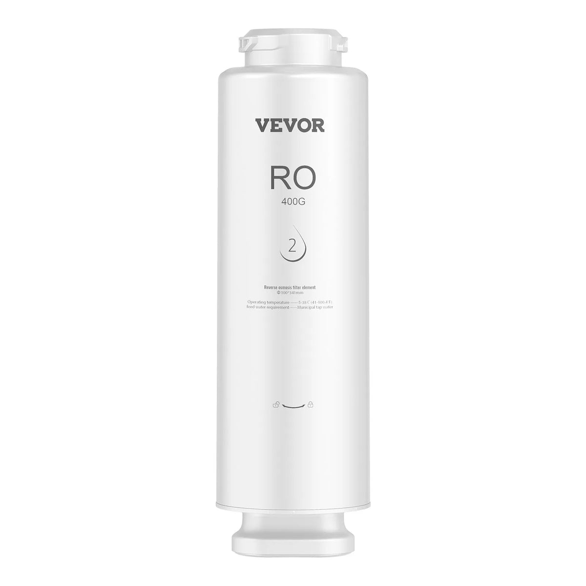 VEVOR reversās osmozes filtra kasetne 400 GPD, 9 pakāpju nomaiņas komplekts līdz 24 mēnešiem, SS-002