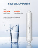 VEVOR remineralizācijas ūdens filtrs, 4164 litri, uzstādāms zem izlietnes