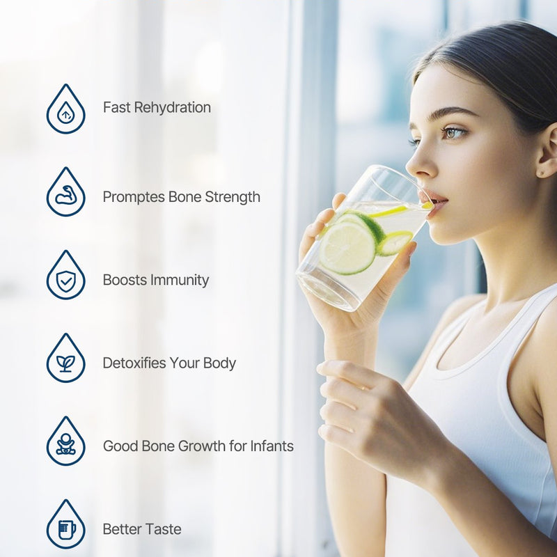 VEVOR remineralizācijas ūdens filtrs, 4164 litri, uzstādāms zem izlietnes