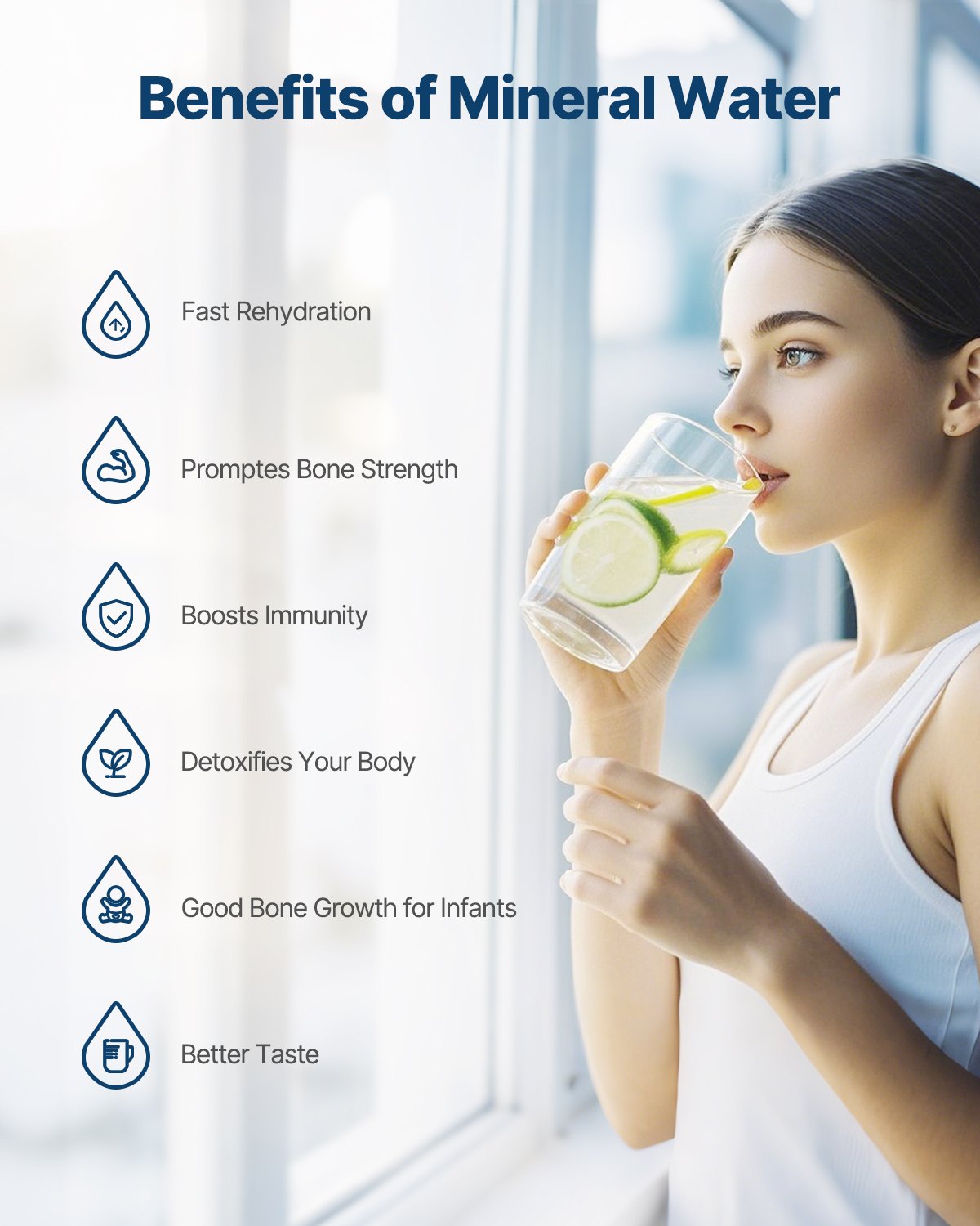 VEVOR Remineralisation Water Filter, 4164 Litres, Under-Sink Installation