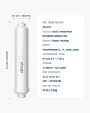 VEVOR remineralizācijas ūdens filtrs, 4164 litri, uzstādāms zem izlietnes