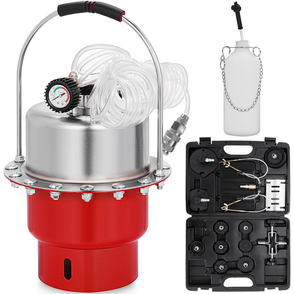 Bestauto pneumatic brake bleeding kit for workshops and mechanics