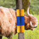 VEVOR dzīvnieku skrāpēšanās birstu komplekts, 3 gab., ar 6 skrūvēm, 50,8 × 19 cm govju un zirgu skrāpētājs niezes mazināšanai, kopšanai un tīrīšanai, piemērots zirgiem, cūkām un liellopiem