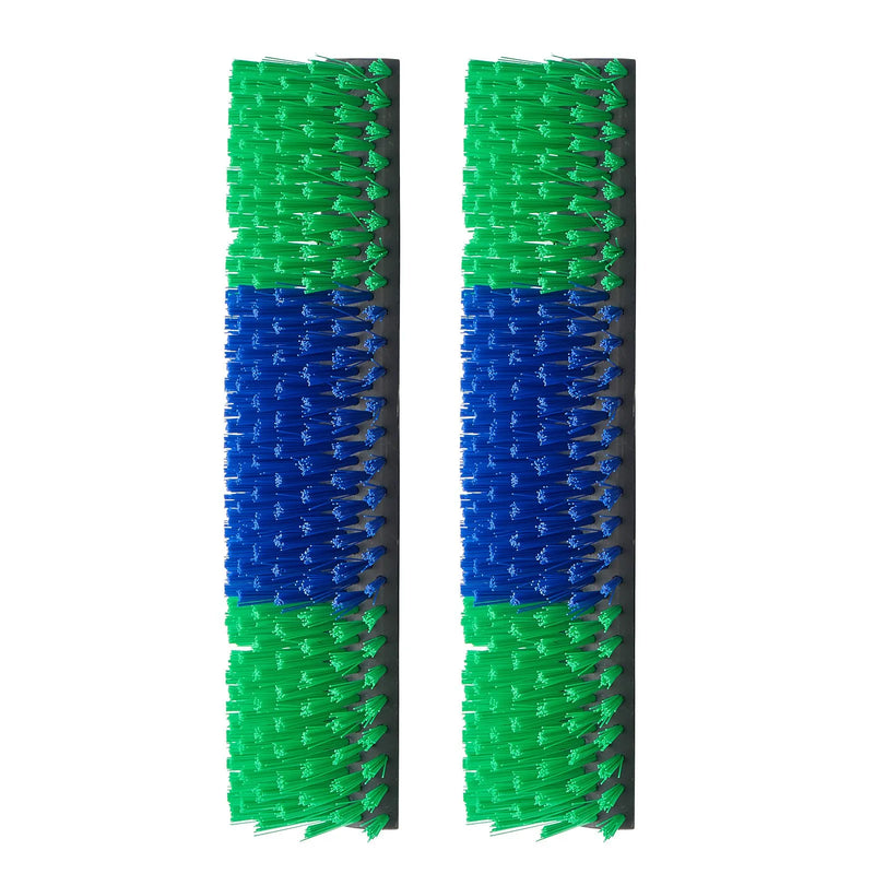 VEVOR mājlopu kasīšanās birstu komplekts 2 gab., 430 × 190 mm kazu, govju, zirgu, aitu un cūku kasīšanās birstes ar 8 skrūvēm, muguras niezes mazināšanai, masāžai un kopšanai, zaļa un zila