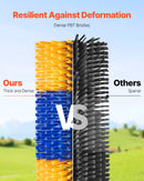 VEVOR dzīvnieku skrāpēšanās birste ar 2 skrūvēm, 43,4 × 19 cm govju un zirgu skrāpētājs muguras niezes mazināšanai, kopšanai un tīrīšanai, piemērots zirgiem, cūkām un liellopiem