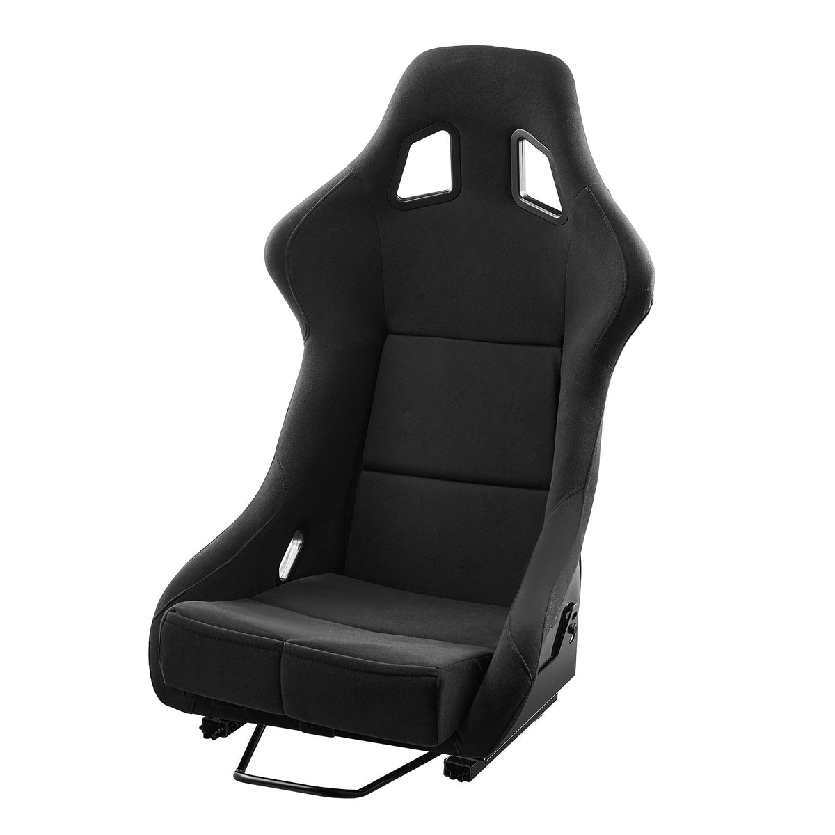 VEVOR 1 Set Racing Seat, Integrated Racing Chair with Velvet Fabric and Sliding Mechanism