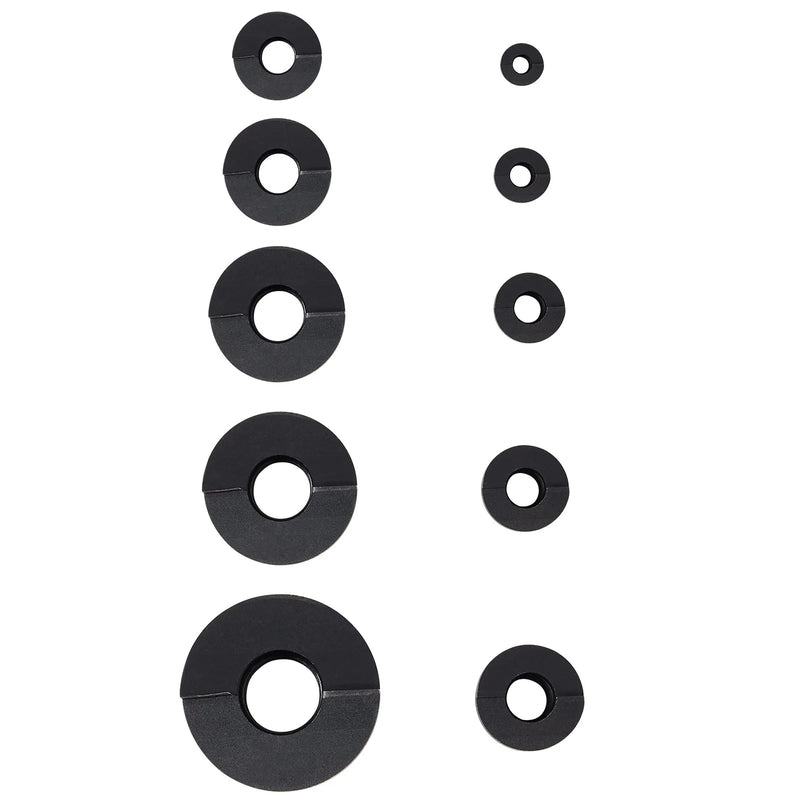 VEVOR 15 t hidrauliskais caurumotāja komplekts, caurumu diapazons 12,7–101,6 mm, 10 matricas, profesionāls instruments metāla caurumošanai