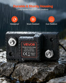 VEVOR divu akumulatoru izolatora komplekts, 12 V, 80 A, manuāls un automātisks VSR sprieguma jutīgs relejs ar voltmetru un LCD ekrānu, viedais akumulatoru izolators svina-skābes akumulatoriem, piemērots UTV un ATV transportlīdzekļiem